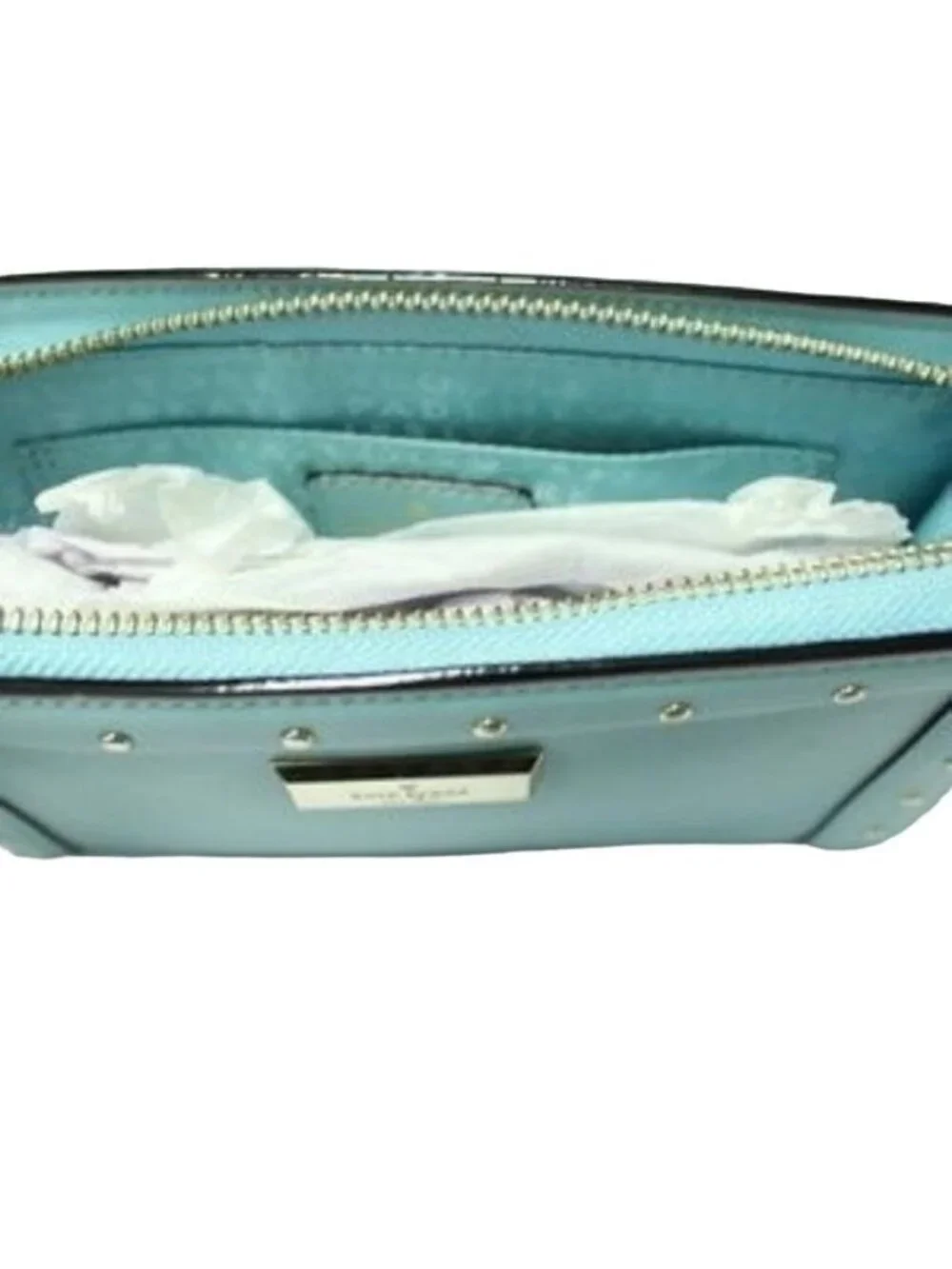 Kate Spade Yulie Helena Street Mint Green Wristlet